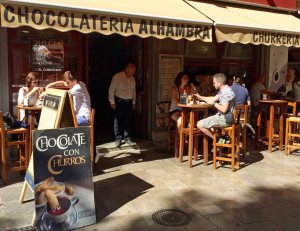 chocolate con churros